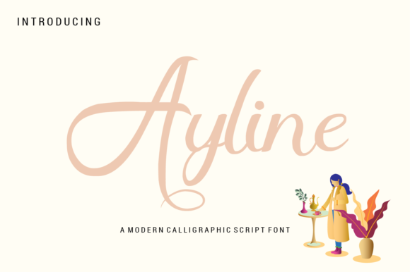 Ayline Font: Elevating Web Design with Script Handwritten Elegance
