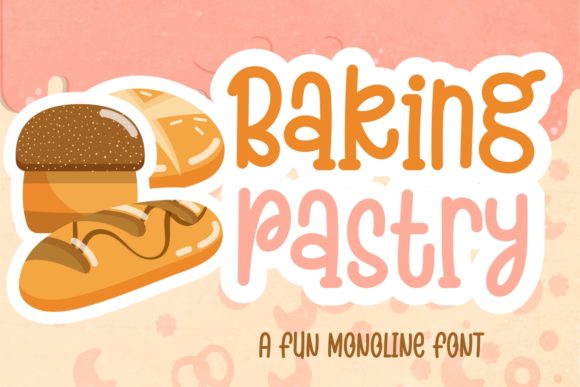 Baking Pastry Font: A Sweet Script for Designers