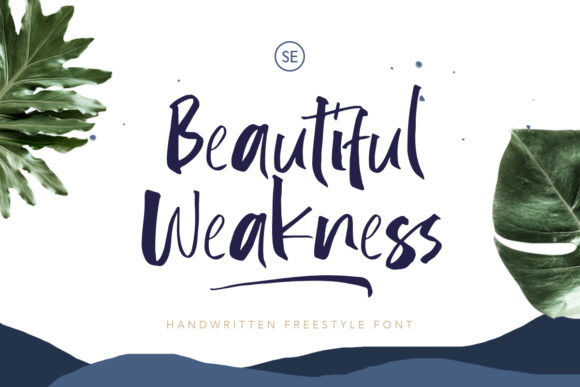 Beautiful Weakness Typeface Review for Brand Designers