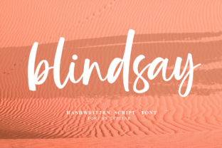 Blindsay Font Review: A Quirky Handwritten Gem