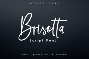 Brisotta: A Handwritten Typeface for Editorial Charm