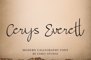 Cerys Everett: A Handwritten Font for Makers