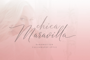 Chica Maravilla Font for Elegant Web Design