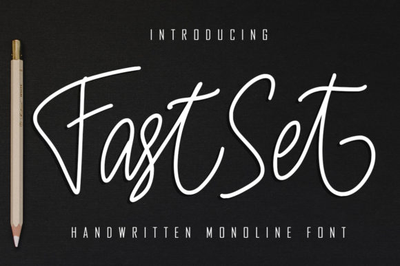 Fast Set Font for High-Impact Campaign Design