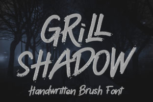 Grill Shadow Font for Bold Campaign Design