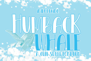 Humback Whale Font Review for Campaign Design
