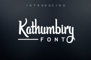 Kathumbiry: The Elegant Script Handwritten Font for Marketers