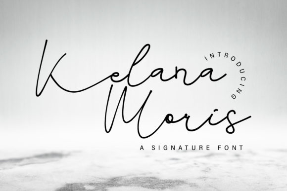 Kelana Moris: Elevating Web Typography with Elegant Script