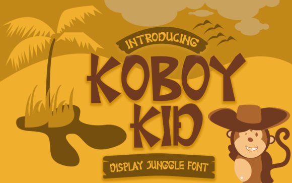 Koboy Kid: The Friendly Handwritten Font for Creative Projects