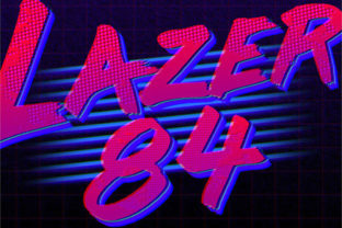 Lazer 84: The Ultimate Retro Brush Font for Modern Design
