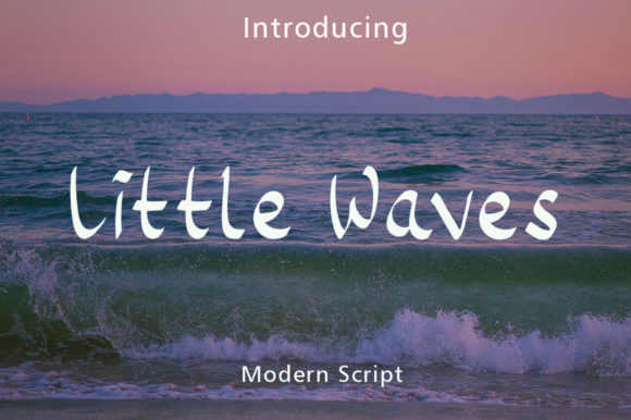 Little Waves: The Perfect Handwritten Font for Crafters