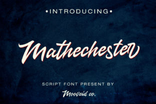 Mathechester: A Modern Signature Font for Editorial Design