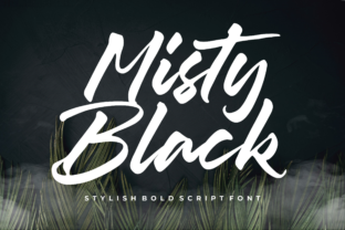 Misty Black Font for Modern Web Design