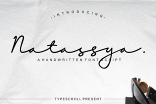 Natassya: An Elegant Script Handwritten Font for Branding
