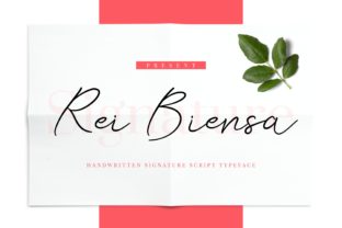 Rei Biensa: The Handwritten Font for Makers