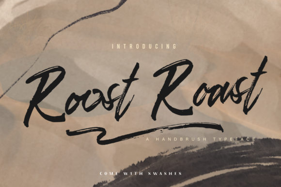 Roost-Roast Font for Handmade Branding