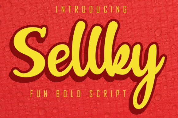 Sellky: A Bold Handwritten Font for Web Design