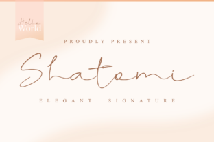 Shatomi Font: Elevate Digital Branding with Script Elegance