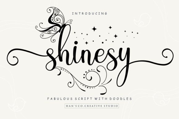 Shinesy: The Elegant Handwritten Typeface for Modern Brands