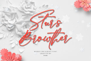 Stars Browther Font for Elegant Branding