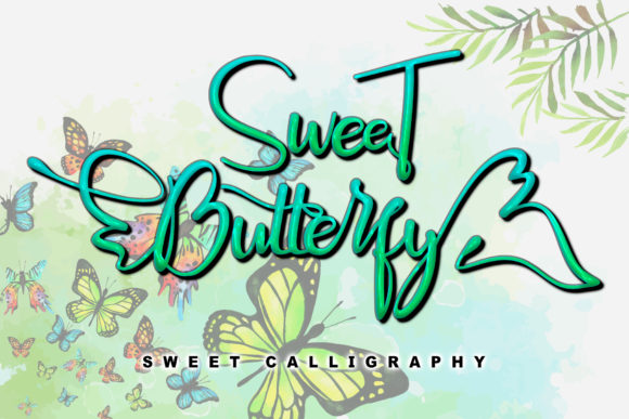 Sweet Butterfly Font for Modern Web Design