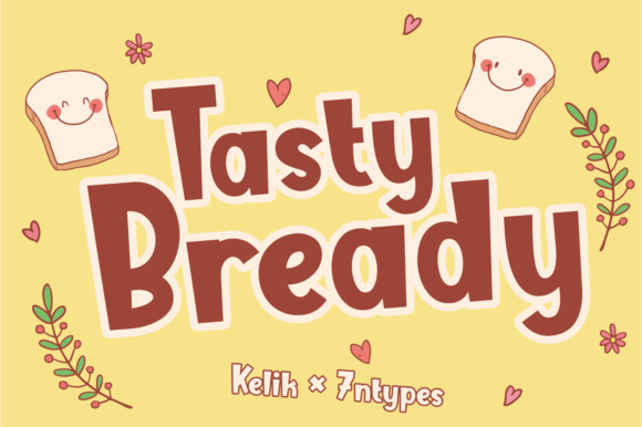 Tasty Bready Font: A Bold Handwritten Design Review